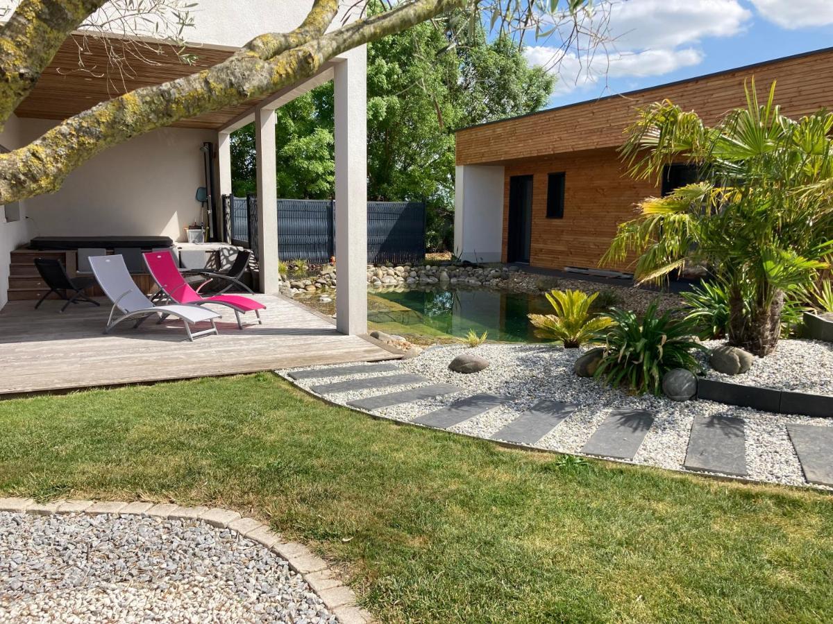 Adorable Studio D'Hote Zen Et Paisible Les Gonds Buitenkant foto